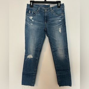 AG jeans, The Stilt Cigarette Crop